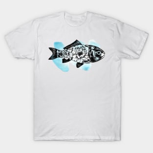 Floral Fish T-Shirt